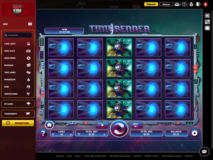 Red Stag Casino 26.06.2024. Game1 