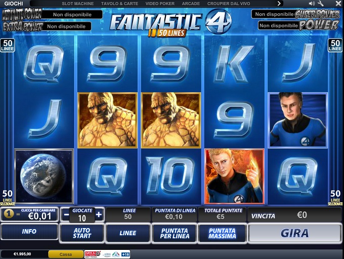Snai Casino new game 1 