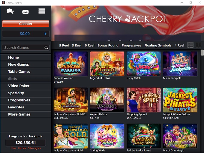 Cherry Jackpot 22.09.2021. Lobby 
