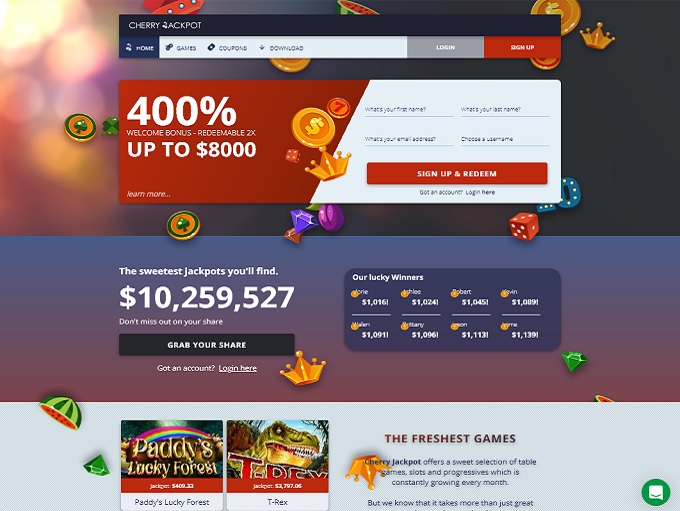 Cherry Jackpot Hp 