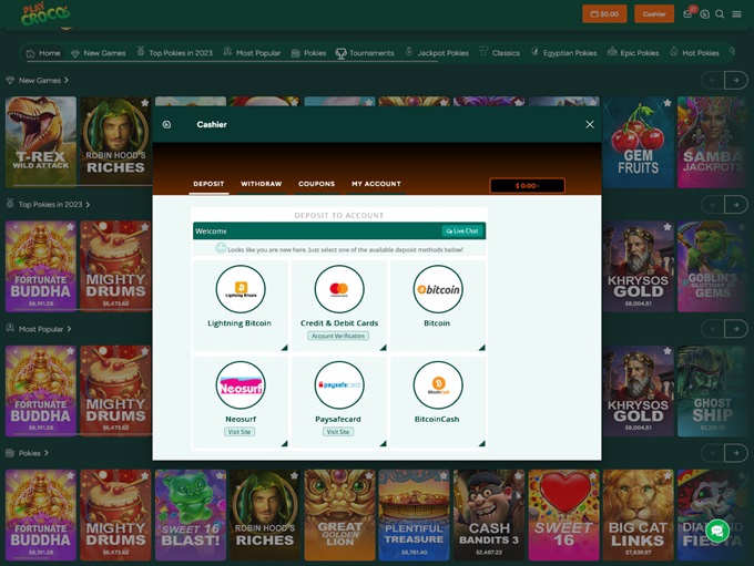 PlayCroco Casino 17.01.2024. Bank 