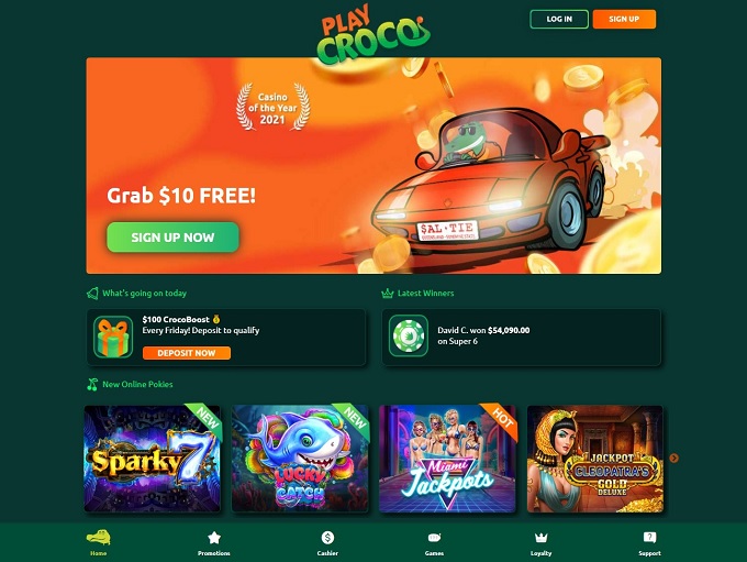PlayCroco Casino 24.08.2021. hp 