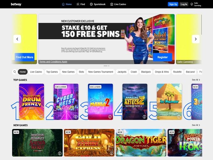 Betway Casino 26.01.2026. hp