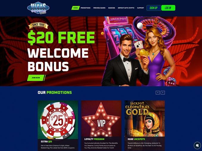 Vegas Casino Online 08.12.2025. Hp