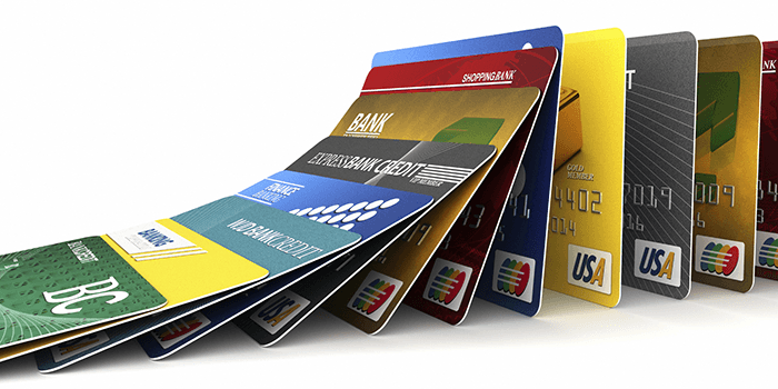 Various Credit Cards