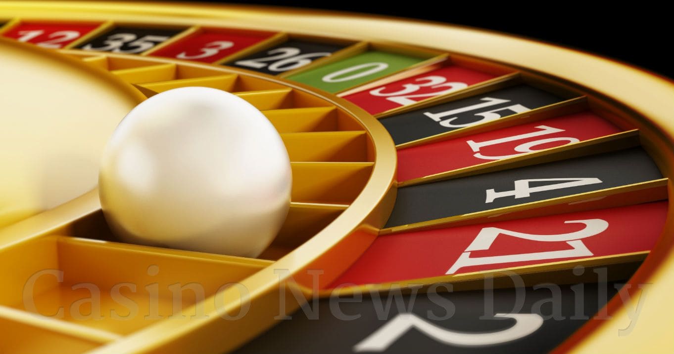 Roulette wheel and winning number