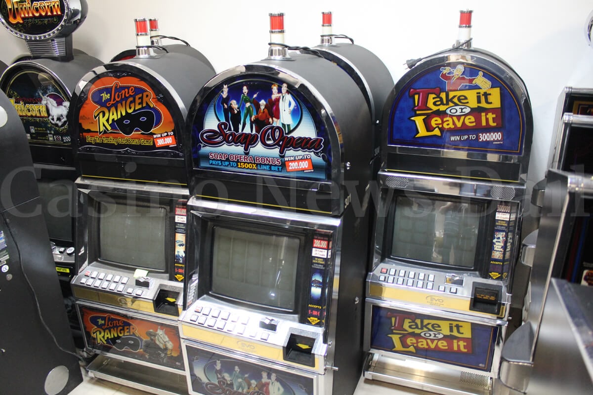 Screenshot of a very old Bally's slot