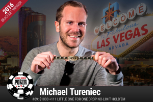 Michael Tureniec vince il 2016 WSOP $1.000 + $111 Little One for ONE DROP