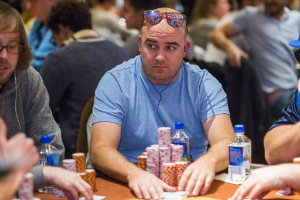 Ryan Hughes guida i sopravvissuti del 2016 WPT Five Diamond World Poker Classic $10.400 Main Event nel Day 4