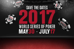WSOP annuncia le date ufficiali del festival del 2017