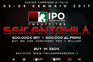 Vittorio Londoni è chip leader dopo il Day 1A dell’Italian Poker Open 23
