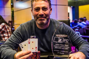 Armando Di Giorgio in testa al chipcount di Only The Barracudas 38 dopo il Day 1C