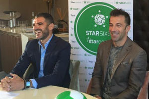 Alessandro Del Piero diventa capitano dell’Italia agli Star Sixes