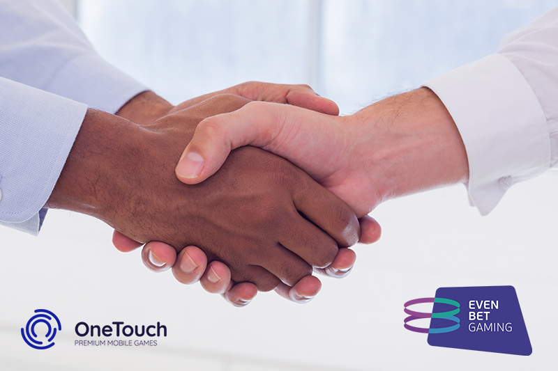 OneTouch Accresce i suoi Obiettivi con un Accordo con EvenBet Gaming