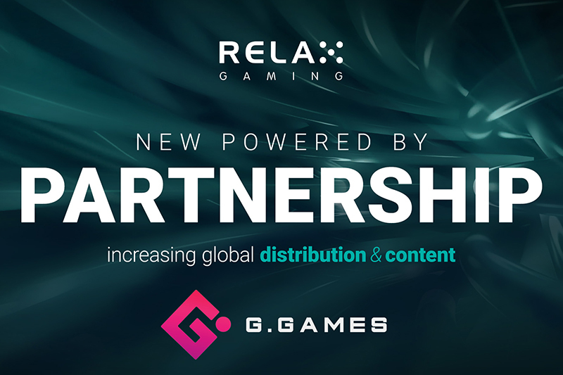 Relax Gaming anuncia el acuerdo de distribución de contenidos de Powered By con G.Games