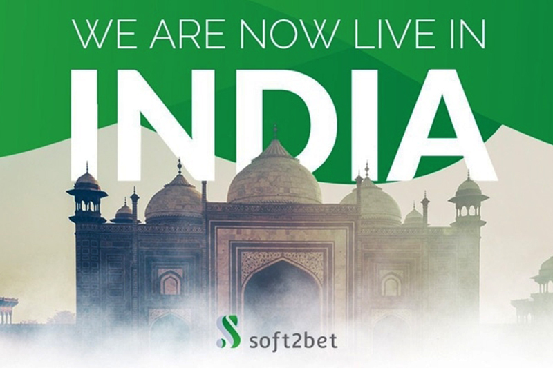 Soft2Bet entra in India con quattro brand di casinò e scommesse