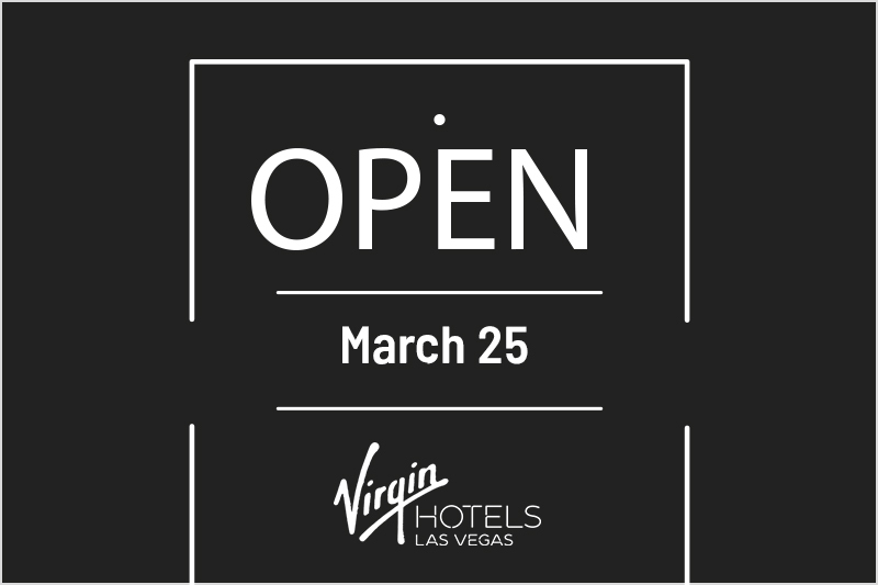 L’Apertura ufficiale del Virgin Hotels Las Vegas e’ in programma a marzo