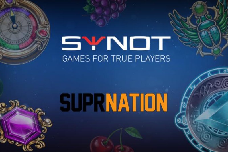 SYNOT Games lancia i contenuti con il casino’ online SuprNation