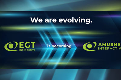 REBRAND: EGT INTERACTIVE DIVENTA AMUSNET