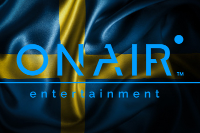 I GIOCHI DA LIVE CASINO’ DI ONAIR ENTERTAINMENT ENTRANO NEL 7. MERCATO – LA SVEZIA