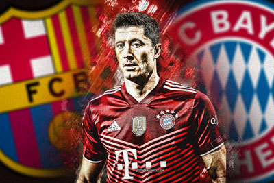 ROBERT LEWANDOWSKI FINALIZZA IL PASSAGGIO DAL BAYERN MONACO AL BARCELLONA FC