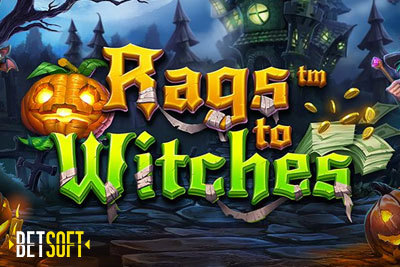 BETSOFT PRESENTA UN TITOLO CON MEGA JACKPOT – RAGS TO WITCHES