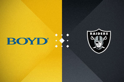 RICETTA DI BOYD – SPONSORSHIP CON I LOCALI DI LAS VEGAS E I RAIDERS