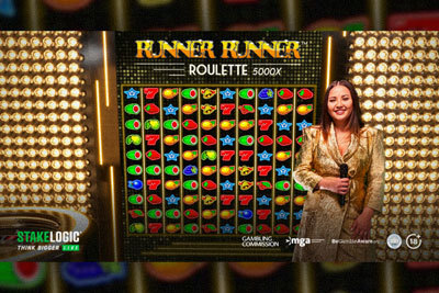 STAKELOGIC PORTA LA RUNNER RUNNER ROULETTE 5000X A ESSERE DISPONIBILE IN TUTTO IL MONDO