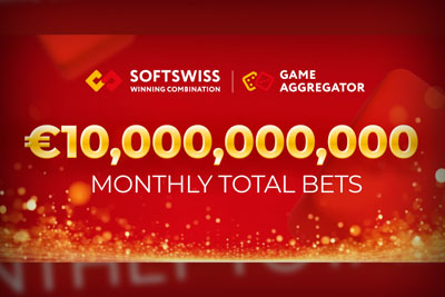 Nel Mese di Luglio Softswiss Game Aggregator ha Generato 10 Miliardi di Euro in Scommesse Totali