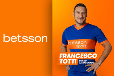 Betsson.sport Sigla un Accordo di Collaborazione con Francesco Totti per Fare il Proprio Esordio sul Mercato Italiano