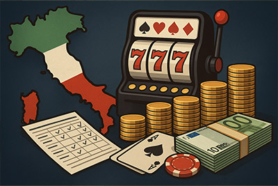 L’Italia al Quinto Posto nel Gioco d’Azzardo Europeo con 13 Miliardi nel 2024