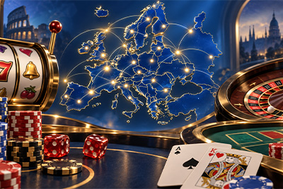 Giochi da casinò con la maggiore diffusione in Europa